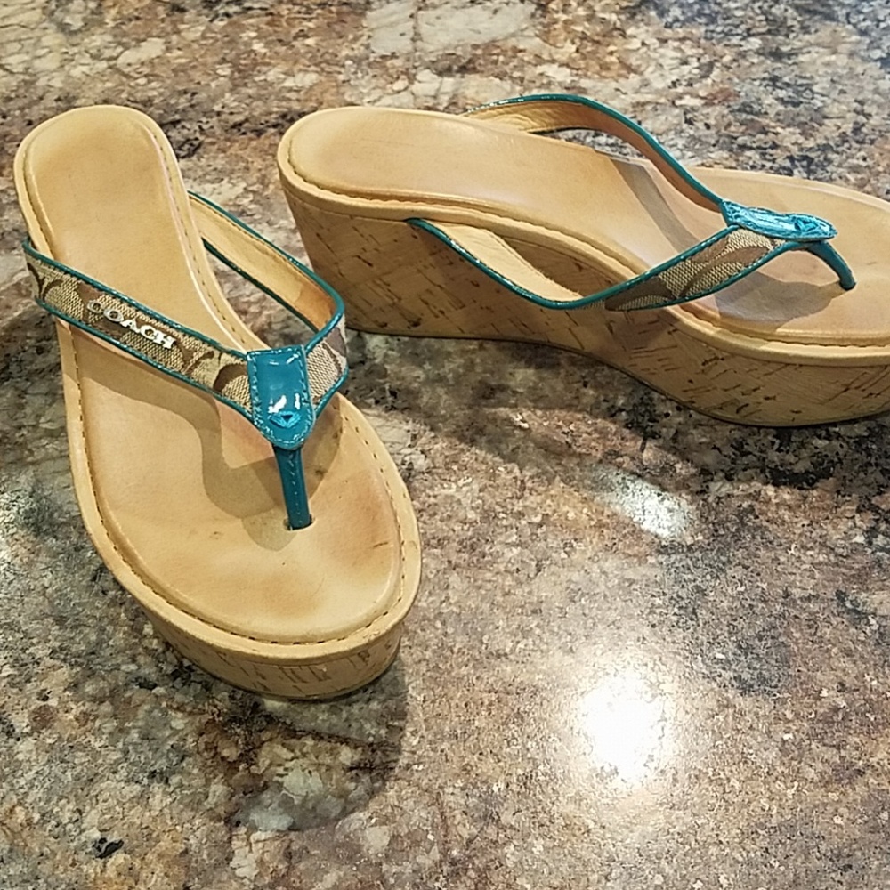 Gentle used coach shoes 7.5